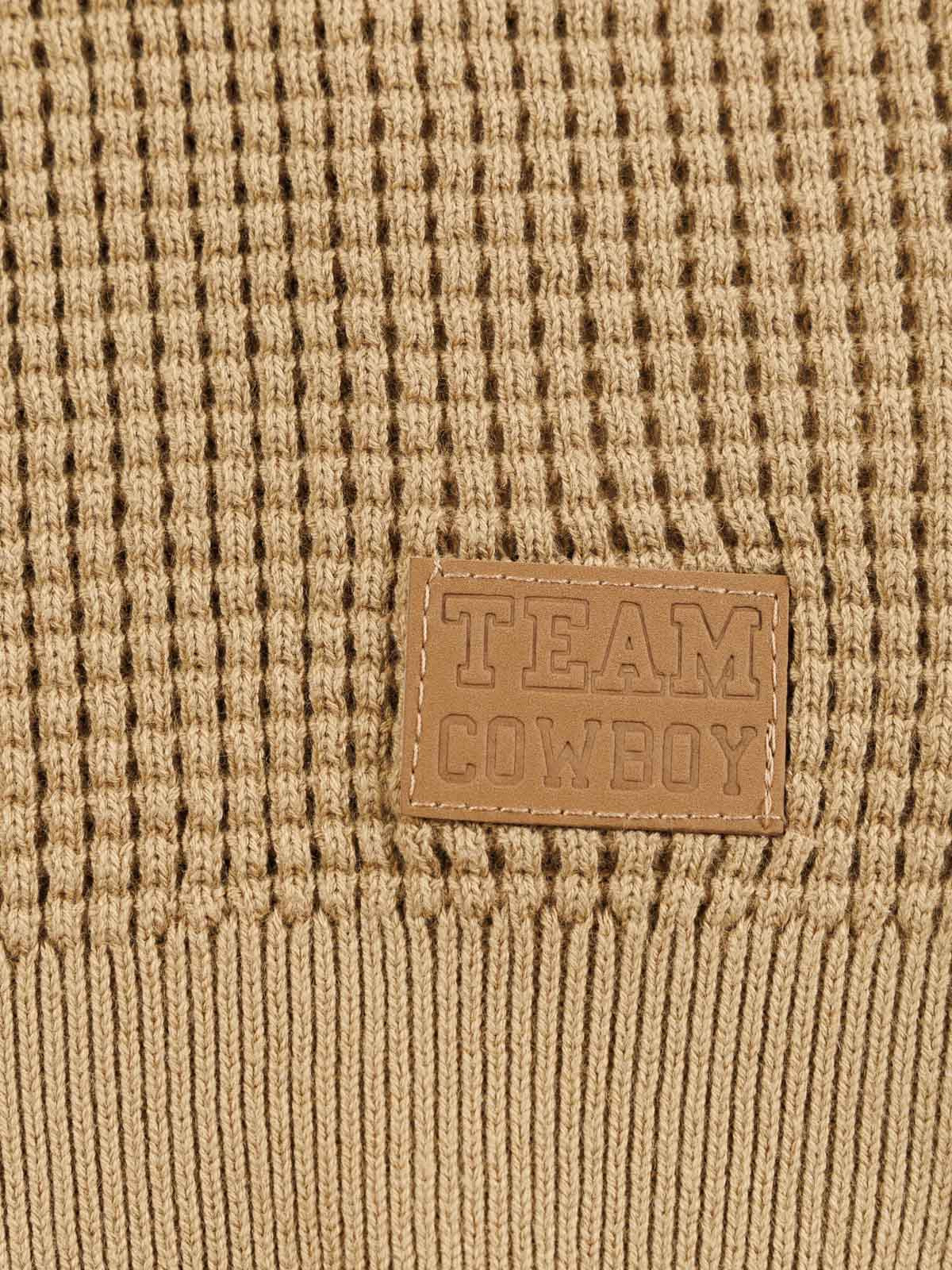 Pull kraft col rond garçon (3-12A)