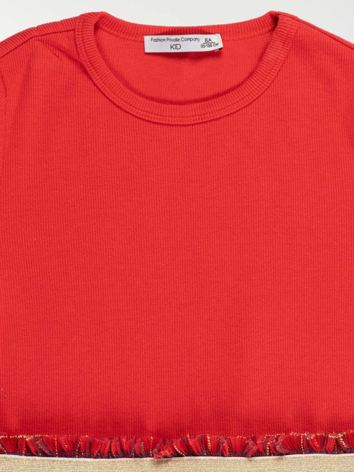 Robe noël tulle carreaux...