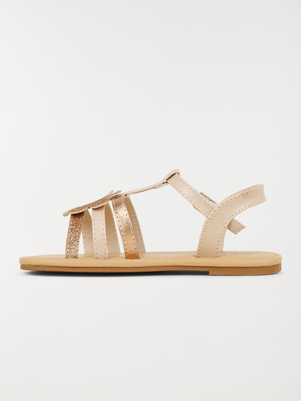 Sandale fleur pailletée fille (31-36)