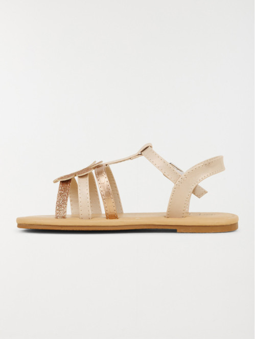 Sandale fleur pailletée...