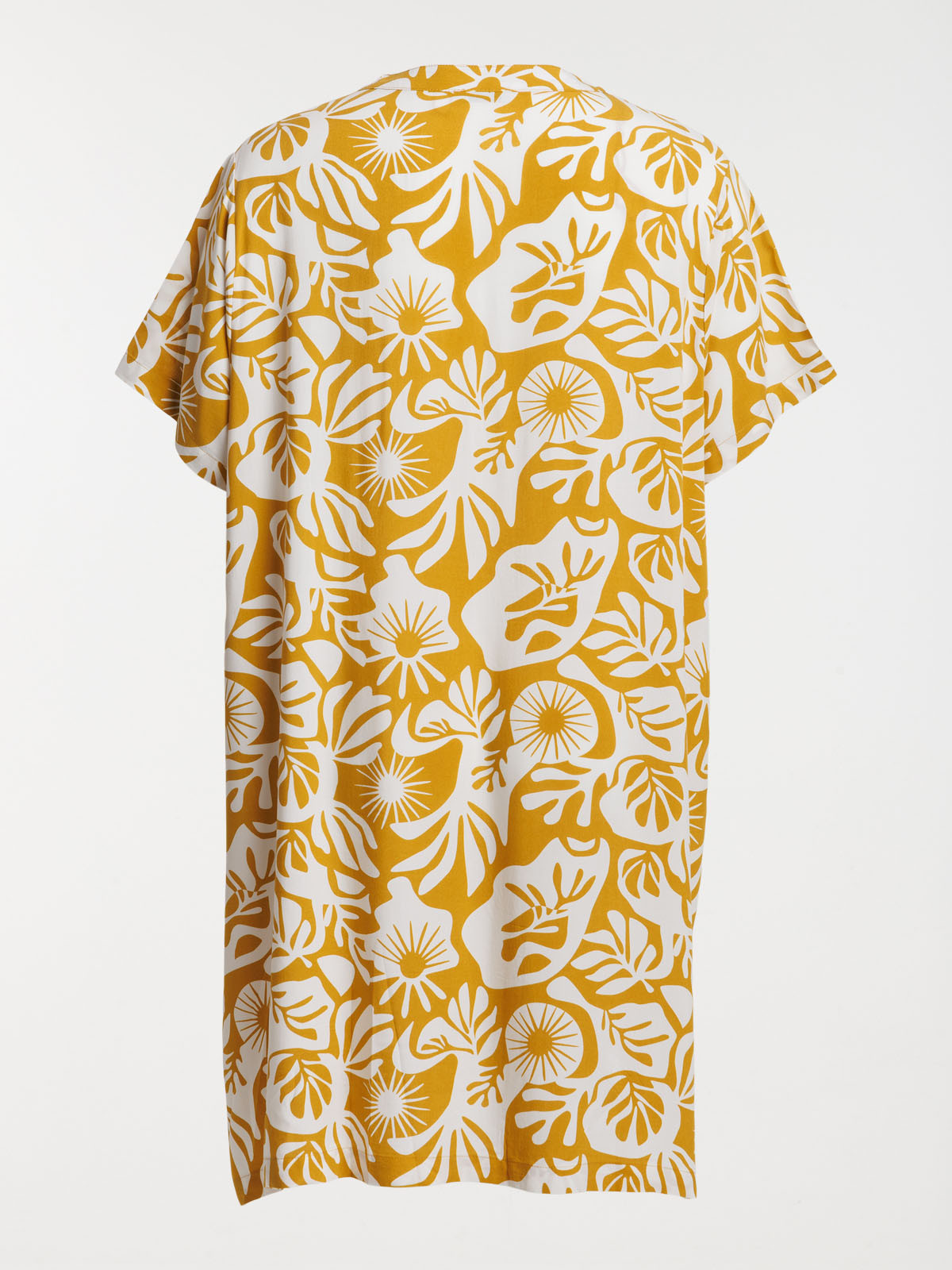 Robe courte imprimée grande taille femme Robe courte imprimée grande taille femme