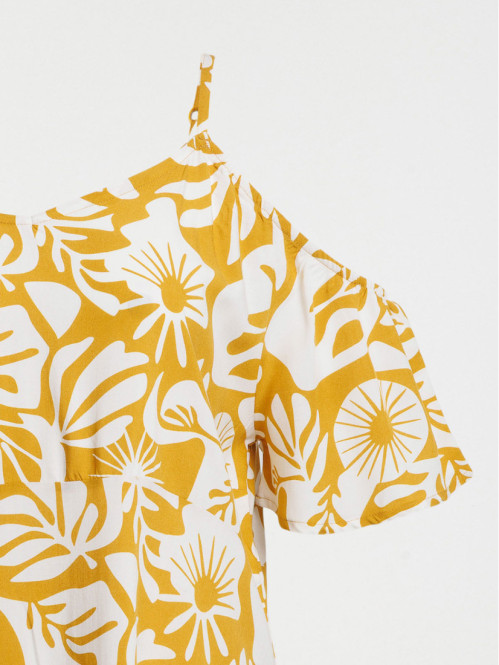 Top imprimé grande taille...