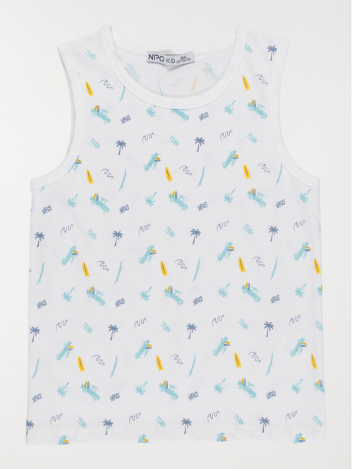 Lot de 2 débardeurs garçon (3-12A) Lot de 2 débardeurs garçon (3-12A)