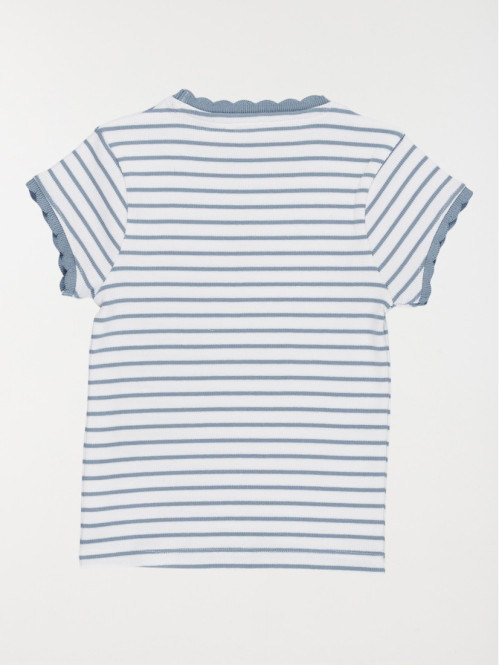 T-shirt rayé fille (3-12A)