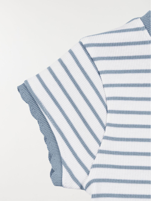 T-shirt rayé fille (3-12A)