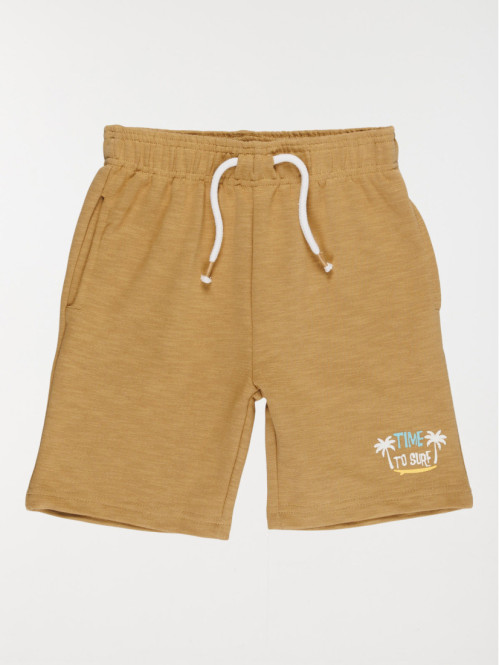 Bermuda camel garçon (3-12A)