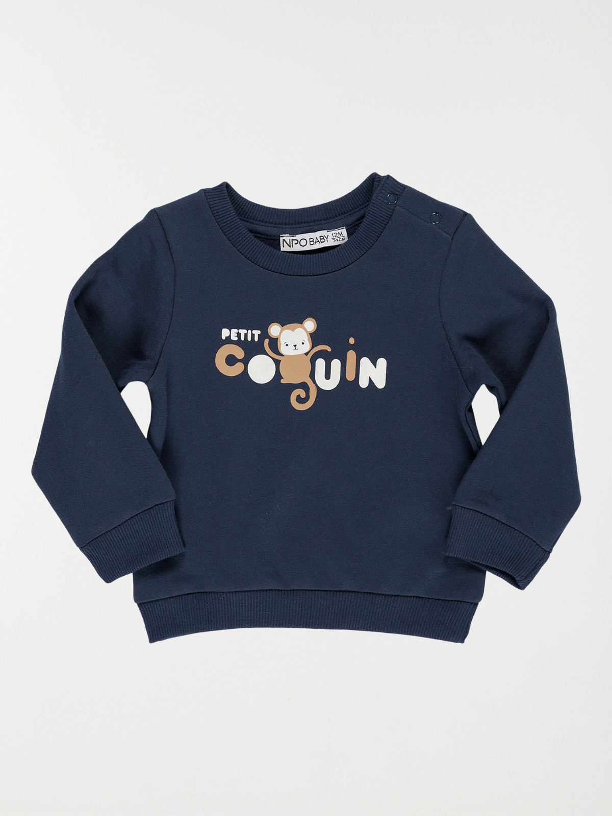 Sweat petit coquin garçon (3-36M)