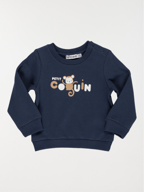 Sweat petit coquin garçon (3-36M)