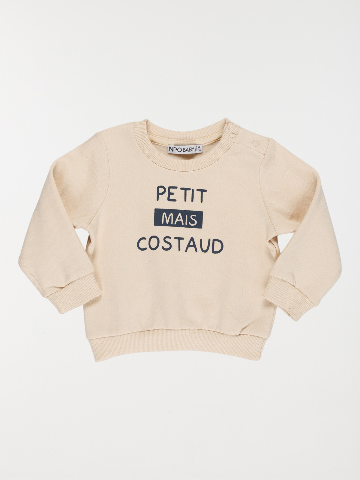 Sweat petit mais costaud garçon (3-36M)