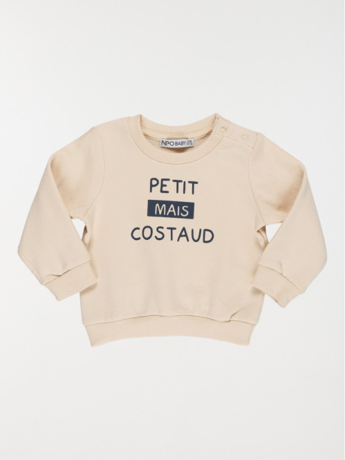 Sweat petit mais costaud garçon (3-36M)