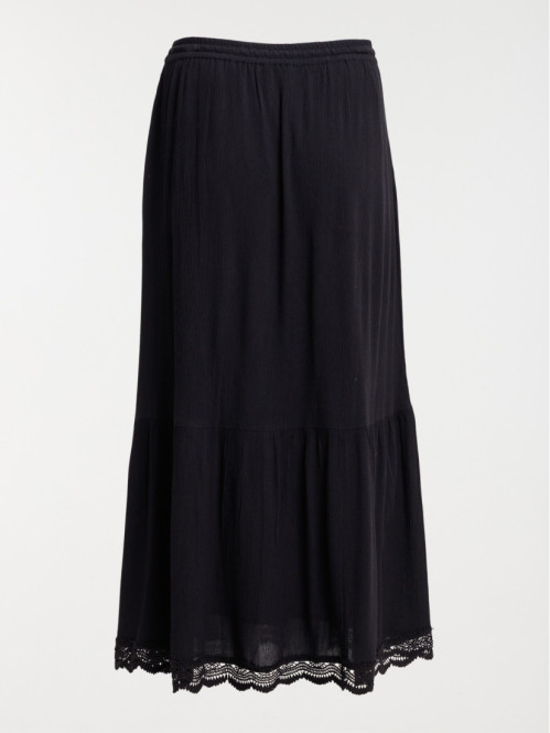 Jupe longue noire grande taille femme Jupe longue noire grande taille femme