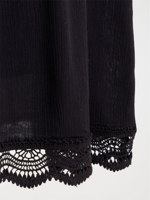 Jupe longue noire grande taille femme Jupe longue noire grande taille femme