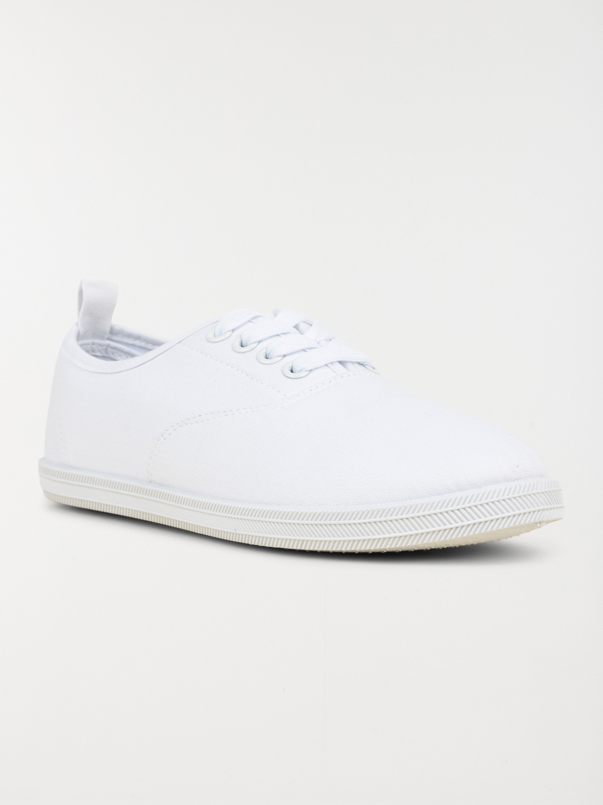 Tennis en toile blanche femme (37-42)