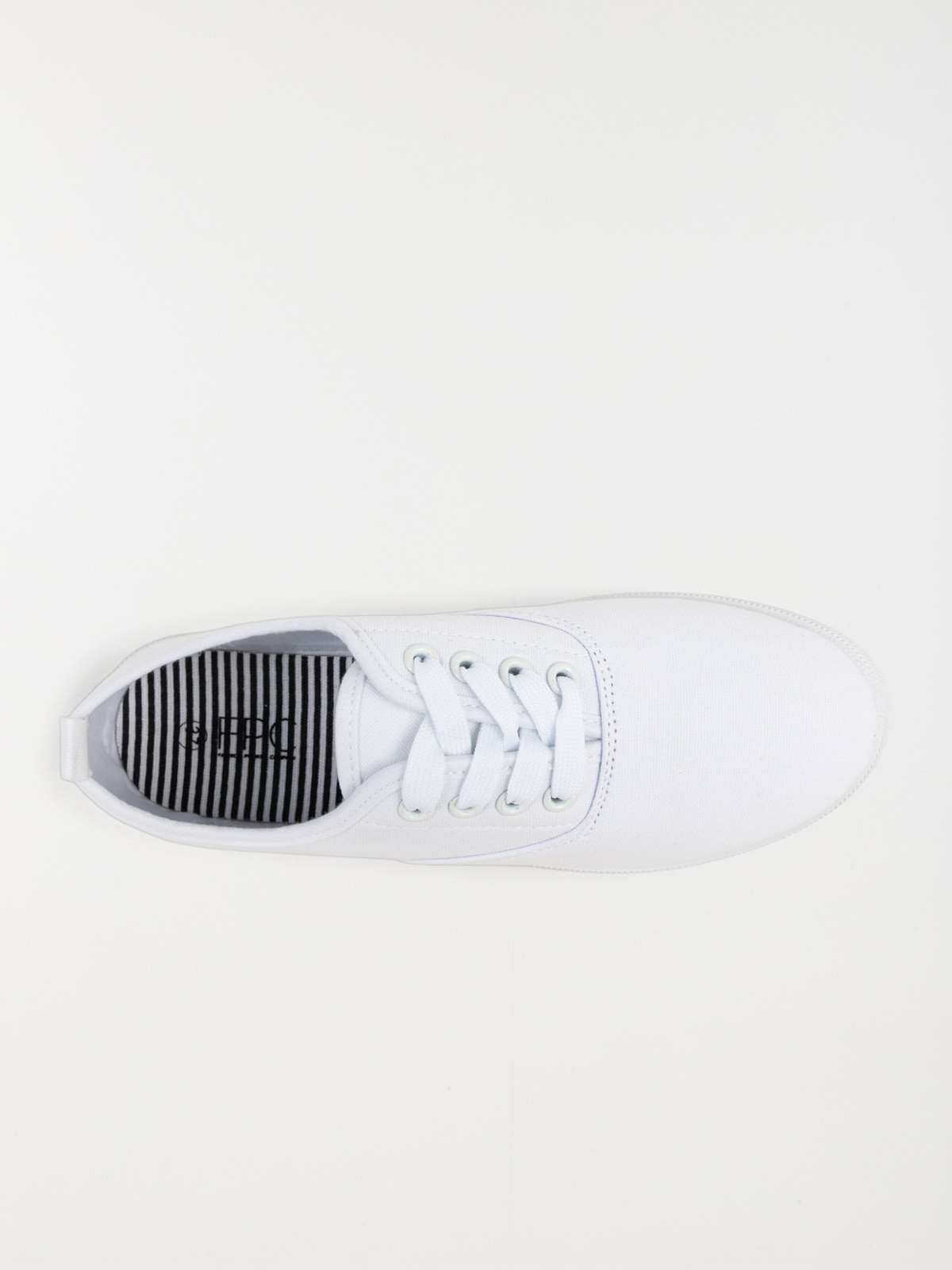 Tennis en toile blanche femme (37-42)