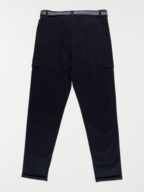 Pantalon avec ceinture...