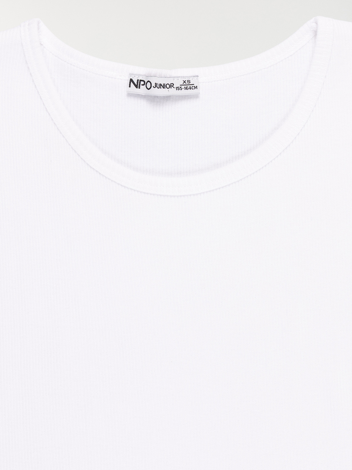 Débardeur uni blanc garçon (XXS-M) Débardeur uni blanc garçon (XXS-M)