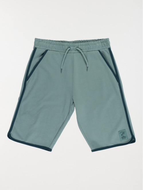 Bermuda vert de gris garçon...