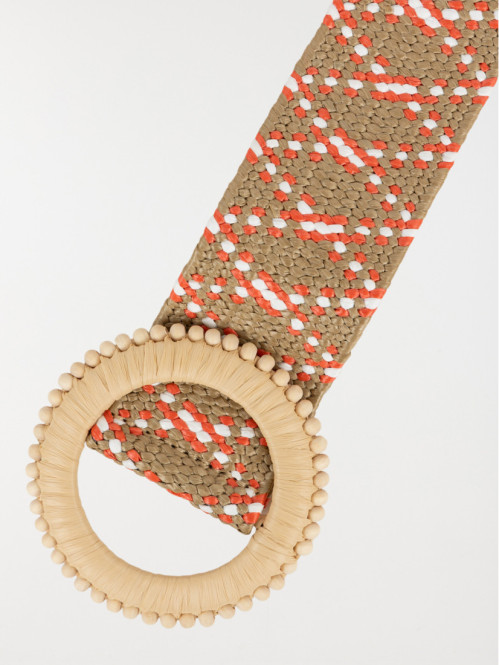 Ceinture multicolore femme