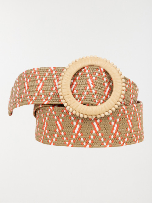 Ceinture multicolore femme