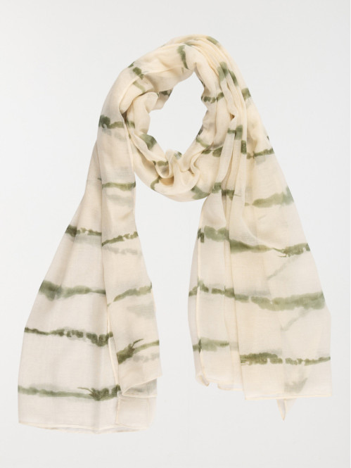 Foulard effet tie and dye...