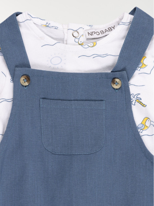 T-shirt et salopette garçon (3-36M) T-shirt et salopette garçon (3-36M)