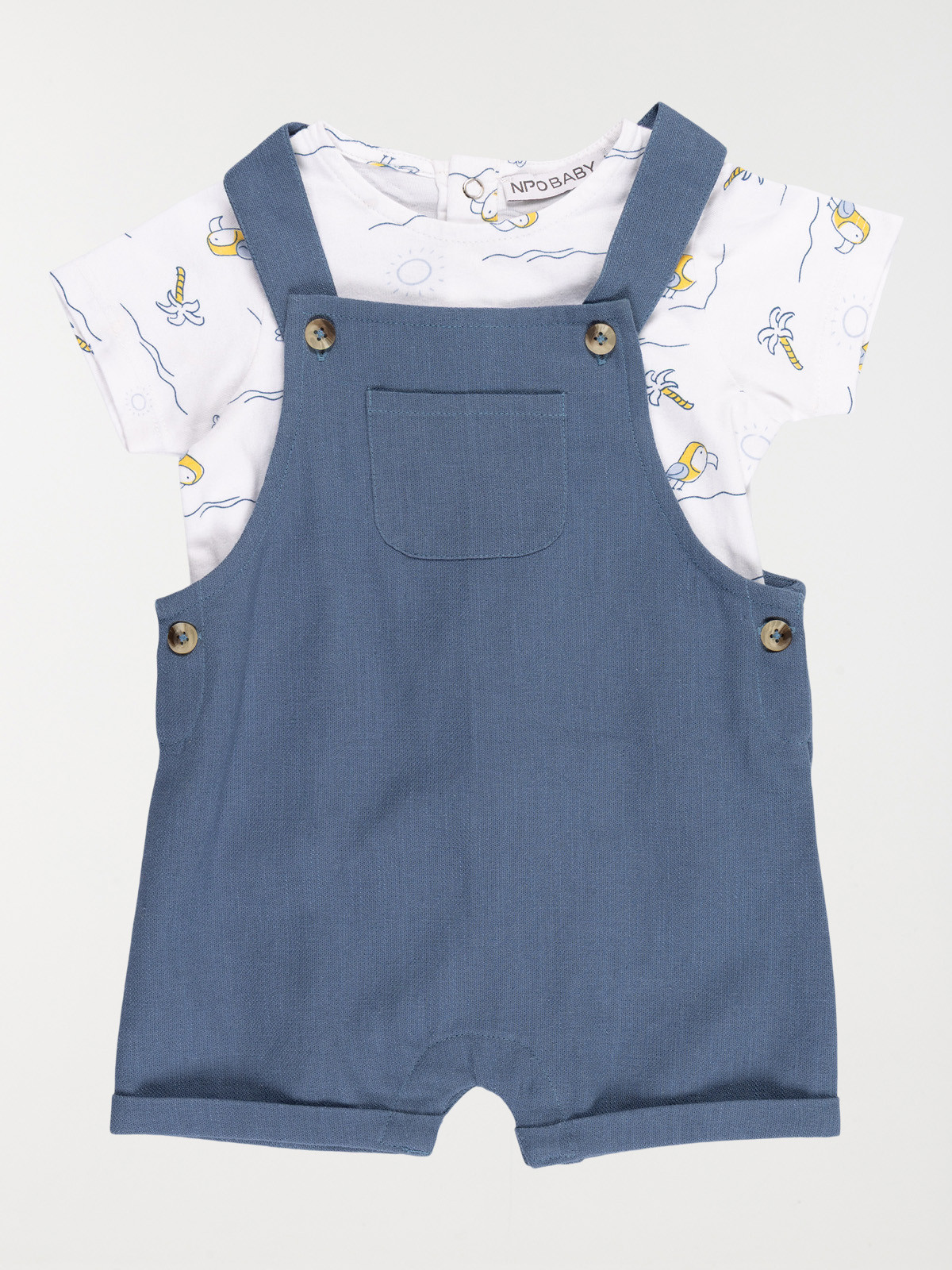 T-shirt et salopette garçon (3-36M)
