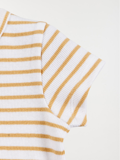 Barboteuse rayures garçon...