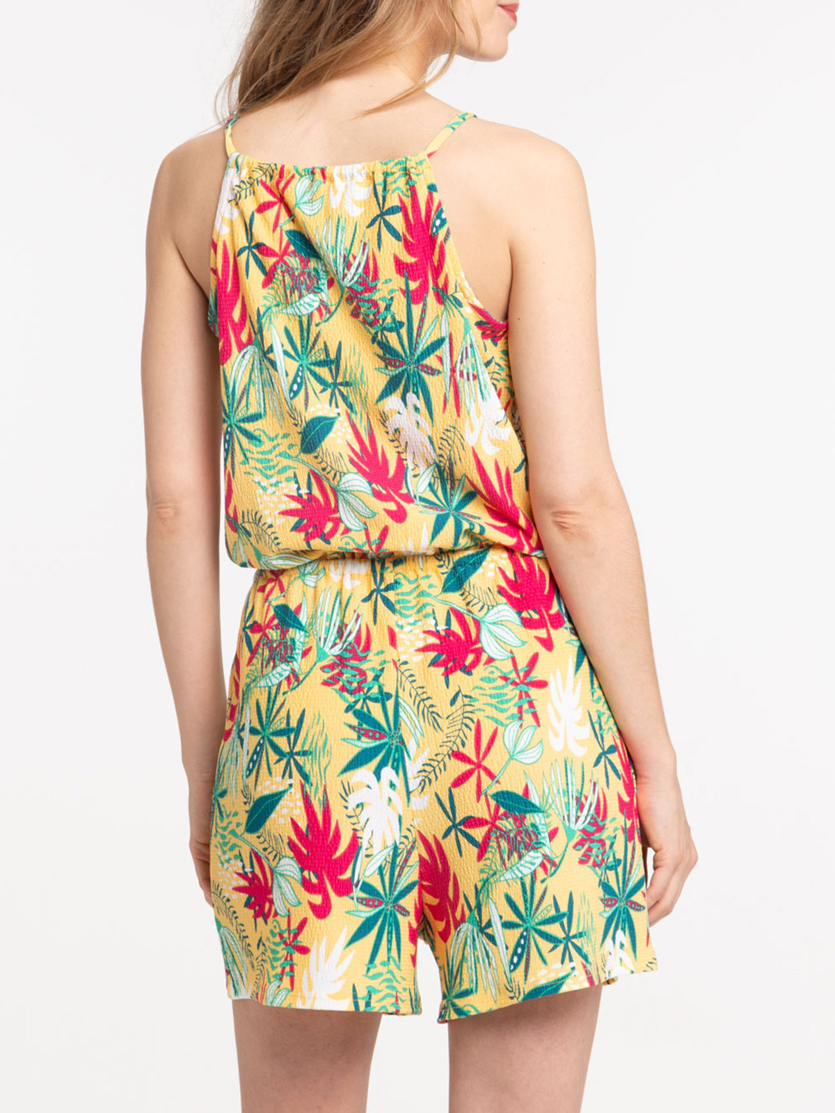 Combishort imprimé tropical femme Combishort imprimé tropical femme