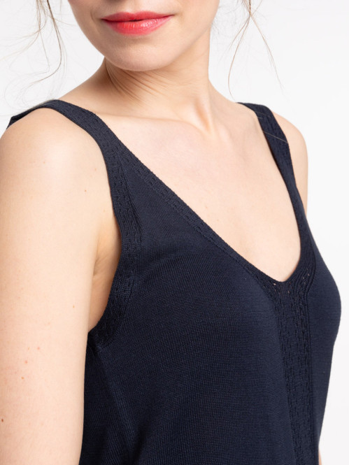 Débardeur maille tricot femme Débardeur maille tricot femme