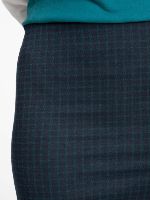 Jupe jacquard droite femme