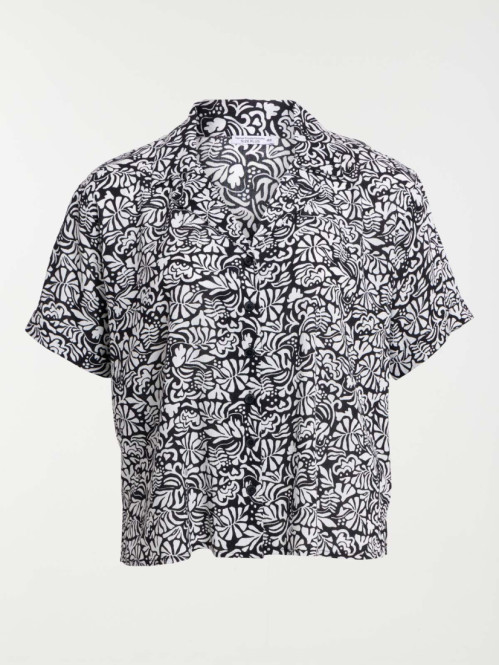 Chemise imprimée grande taille femme
