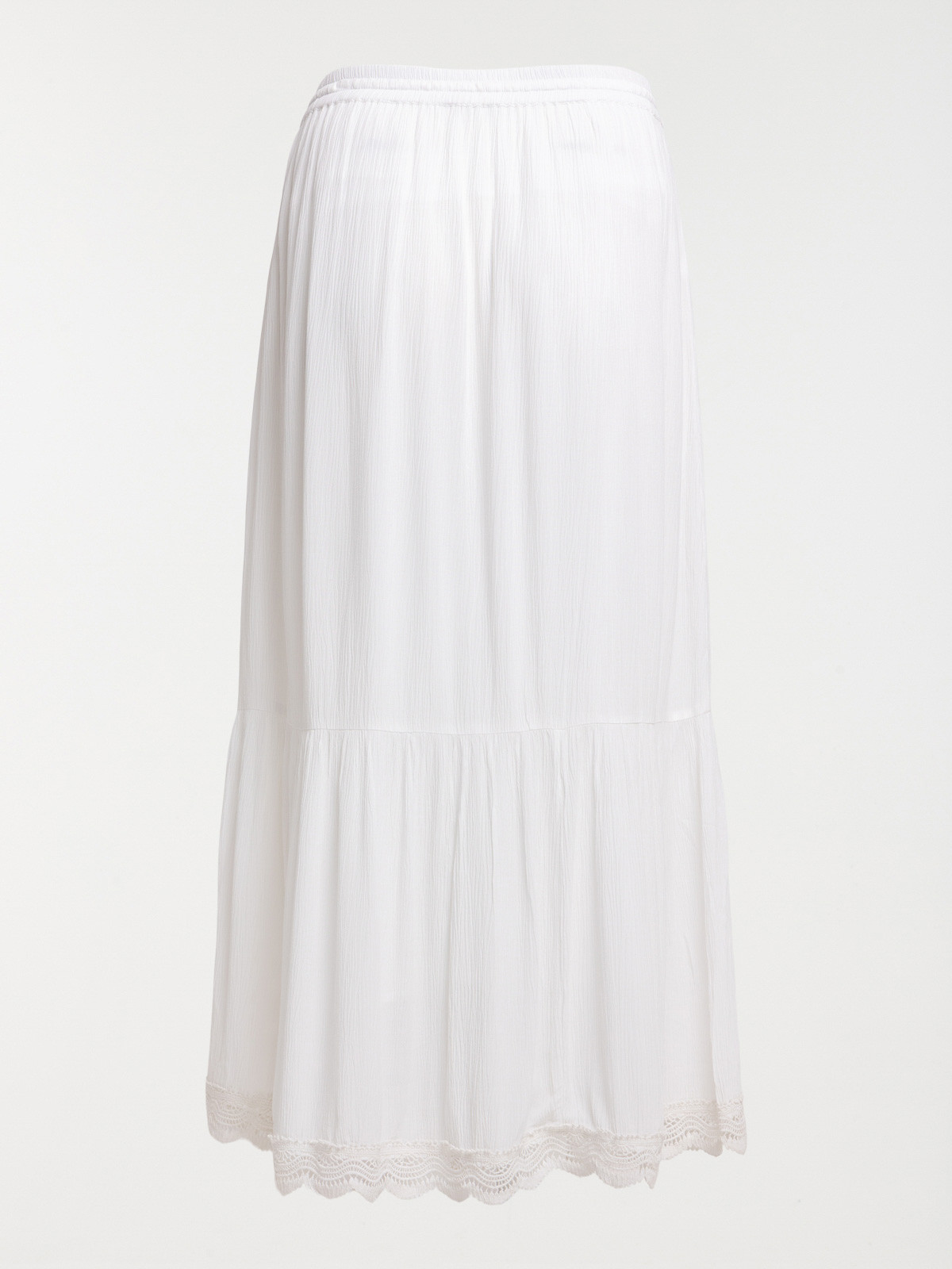Jupe longue écru grande taille femme Jupe longue écru grande taille femme