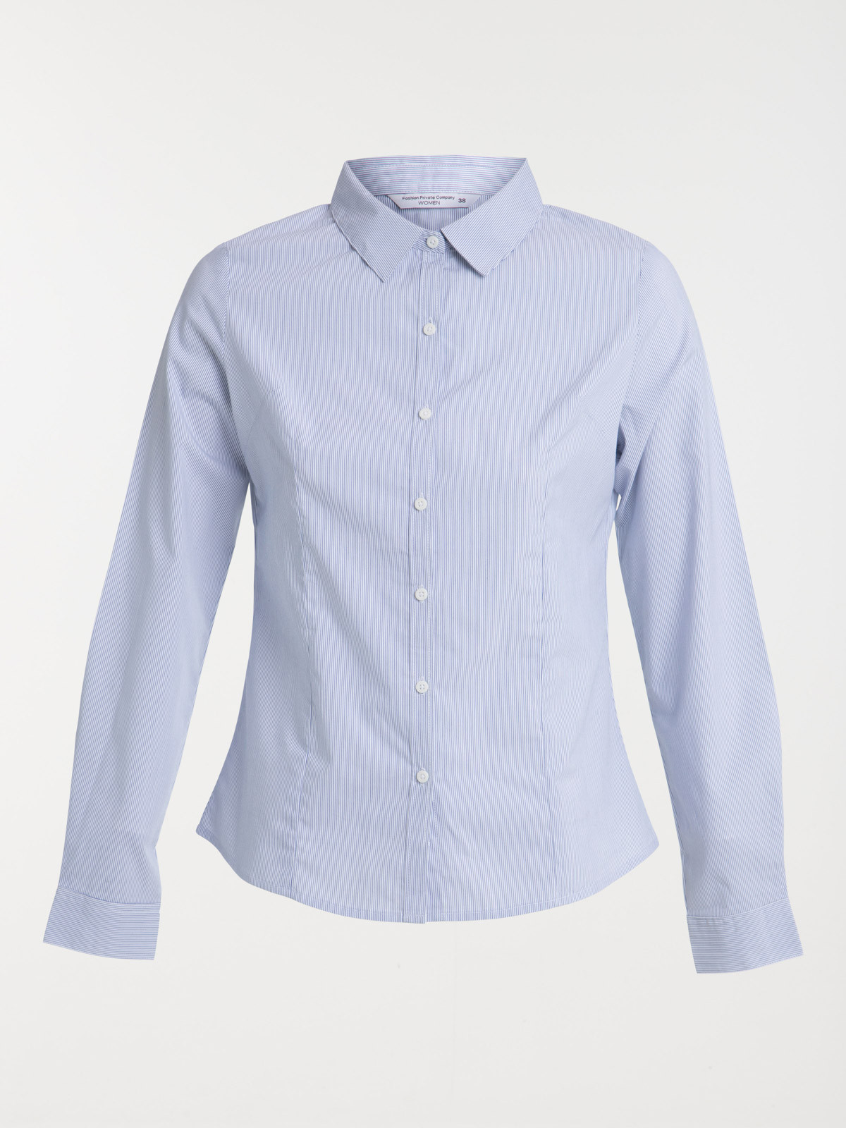 Chemise femme coloris bleu ciel