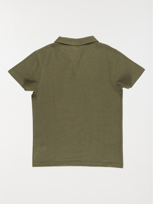 Polo vert olivine garçon...