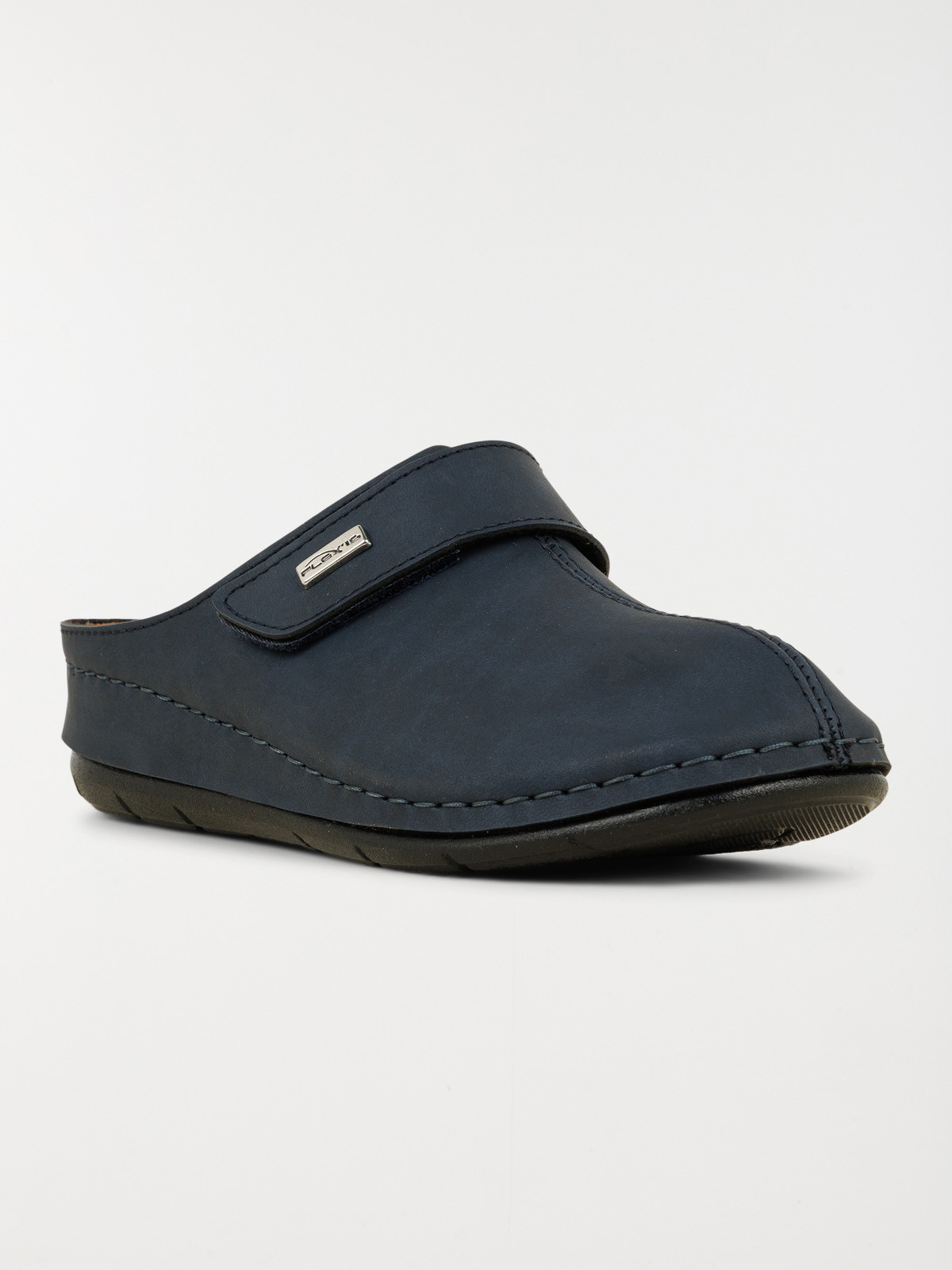 Mule fermée confort femme marine (36-41)