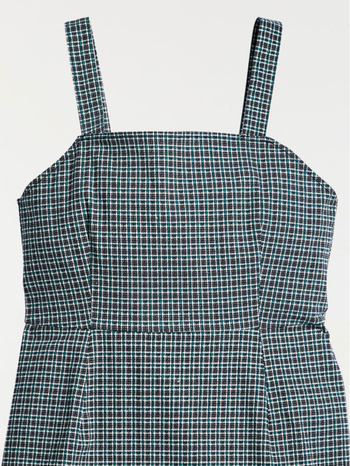 Robe femme à carreaux