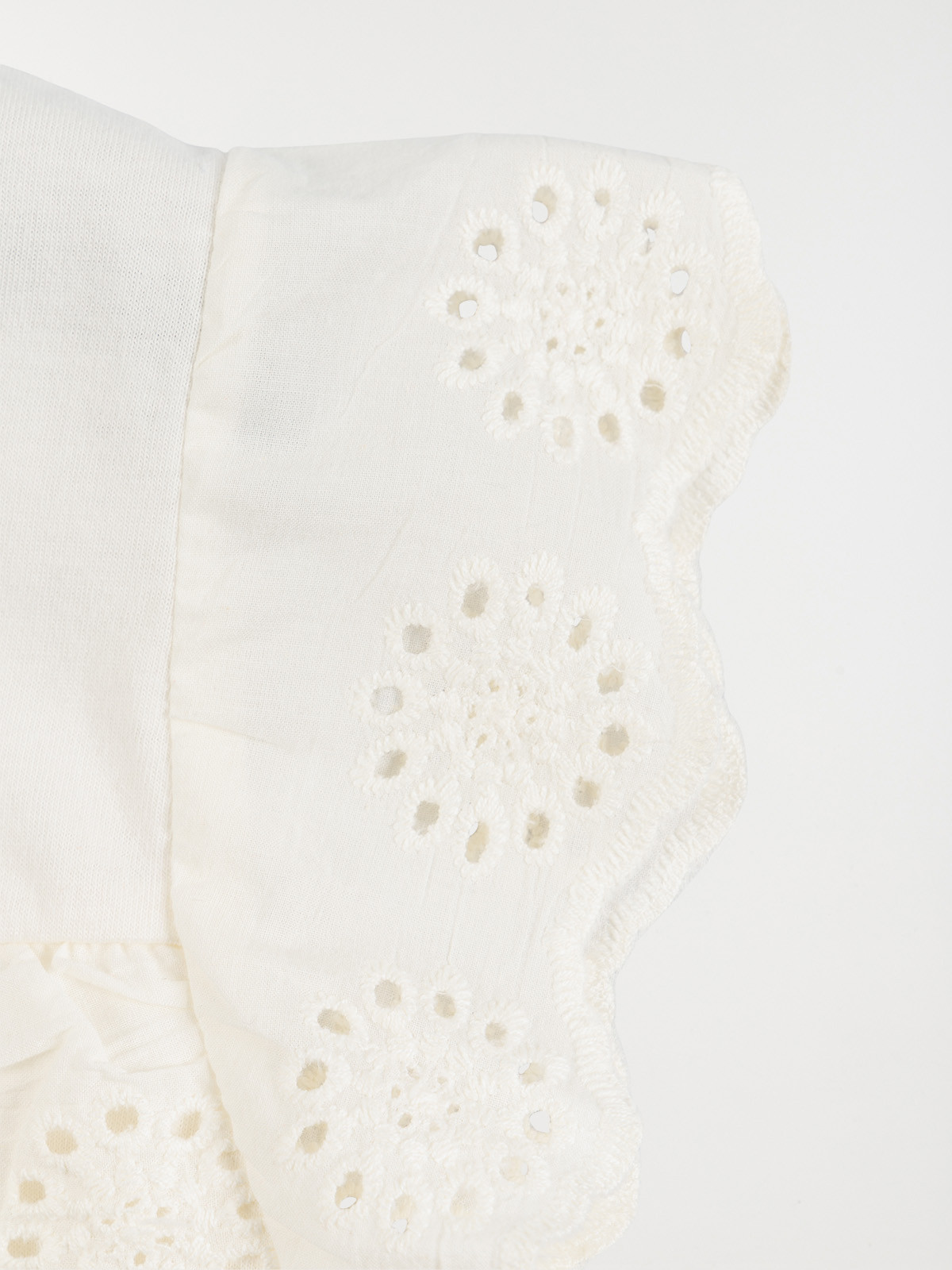 T-shirt broderie anglaise fille (3-12A) T-shirt broderie anglaise fille (3-12A)