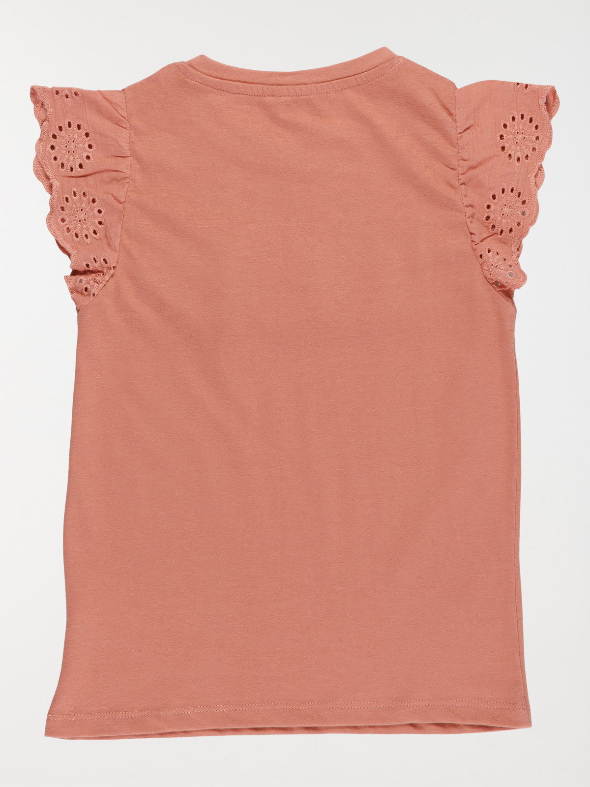 T-shirt fille broderie anglaise (3-12A)