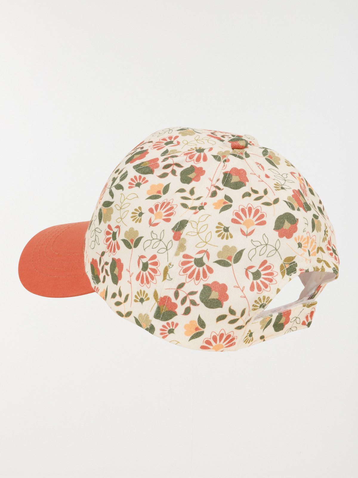 Casquette imprimée fleuri fille Casquette imprimée fleuri fille