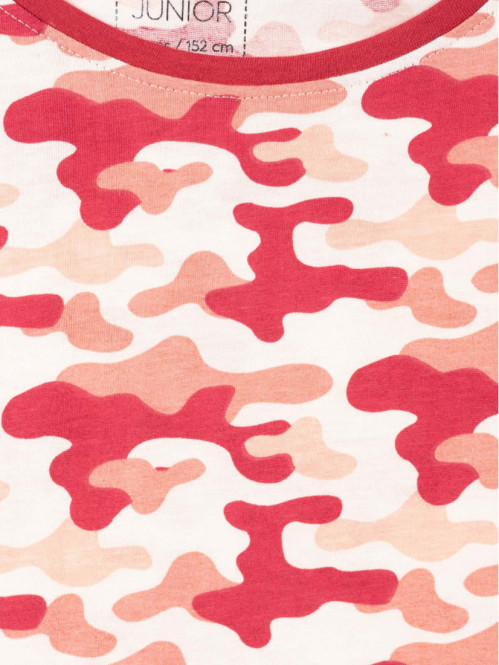 T-shirt camouflage fille...