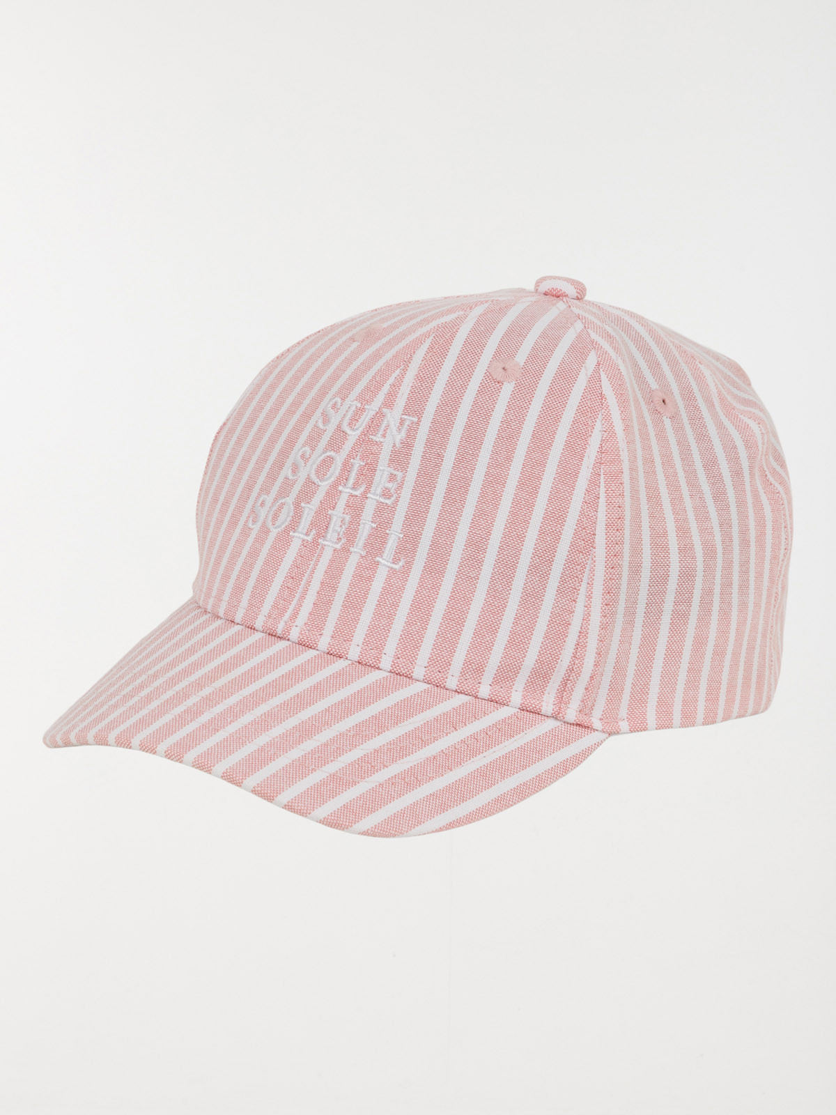 Casquette rayée fille