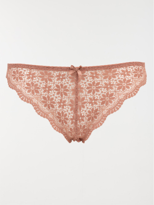 Culotte dentelle blushy femme (S-XL)