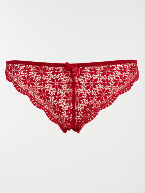 Culotte red seduction femme...