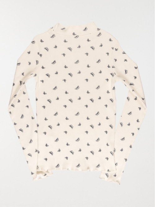 T-shirt côtelé fille...