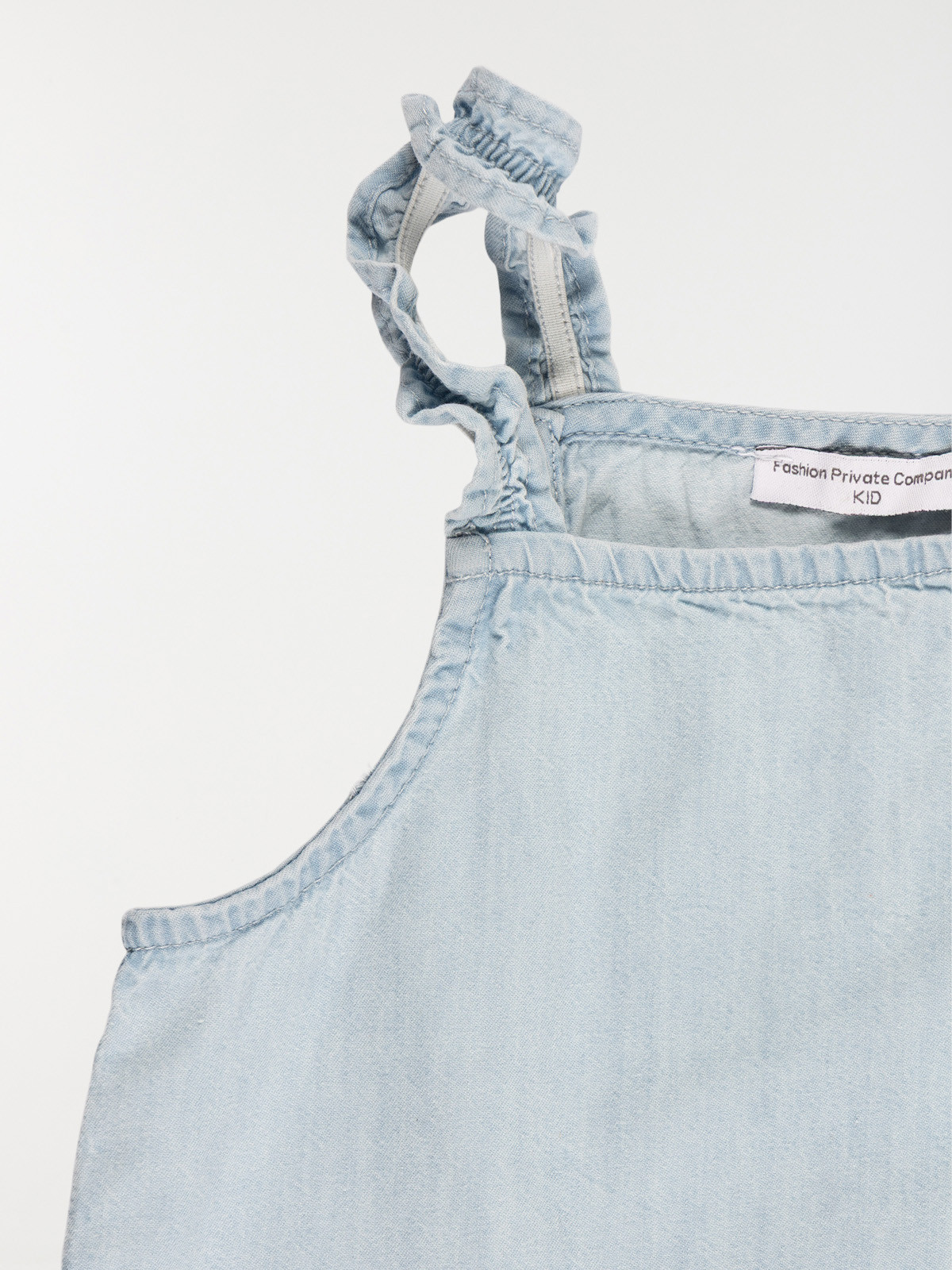 Blouse à bretelles fleurs fille (3-12A)