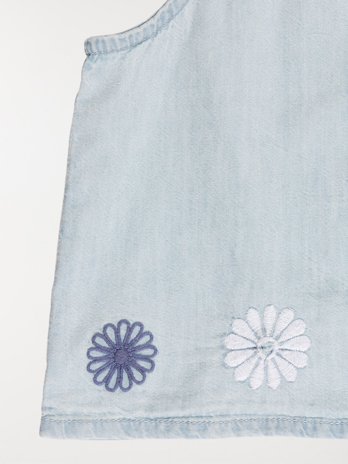 Blouse à bretelles fleurs fille (3-12A)