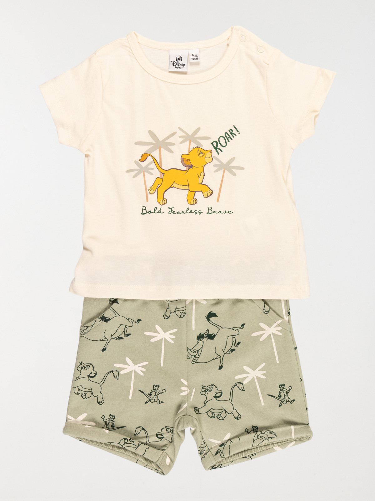 Ensemble Roi lion Simba garçon (6-36M)