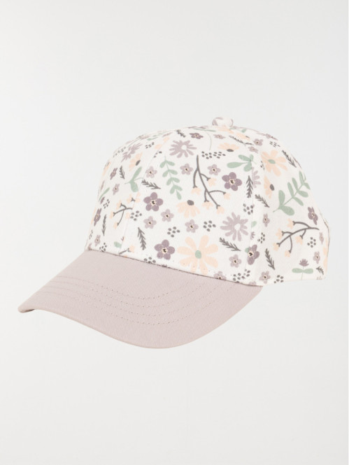 Casquette imprimée fleuri...