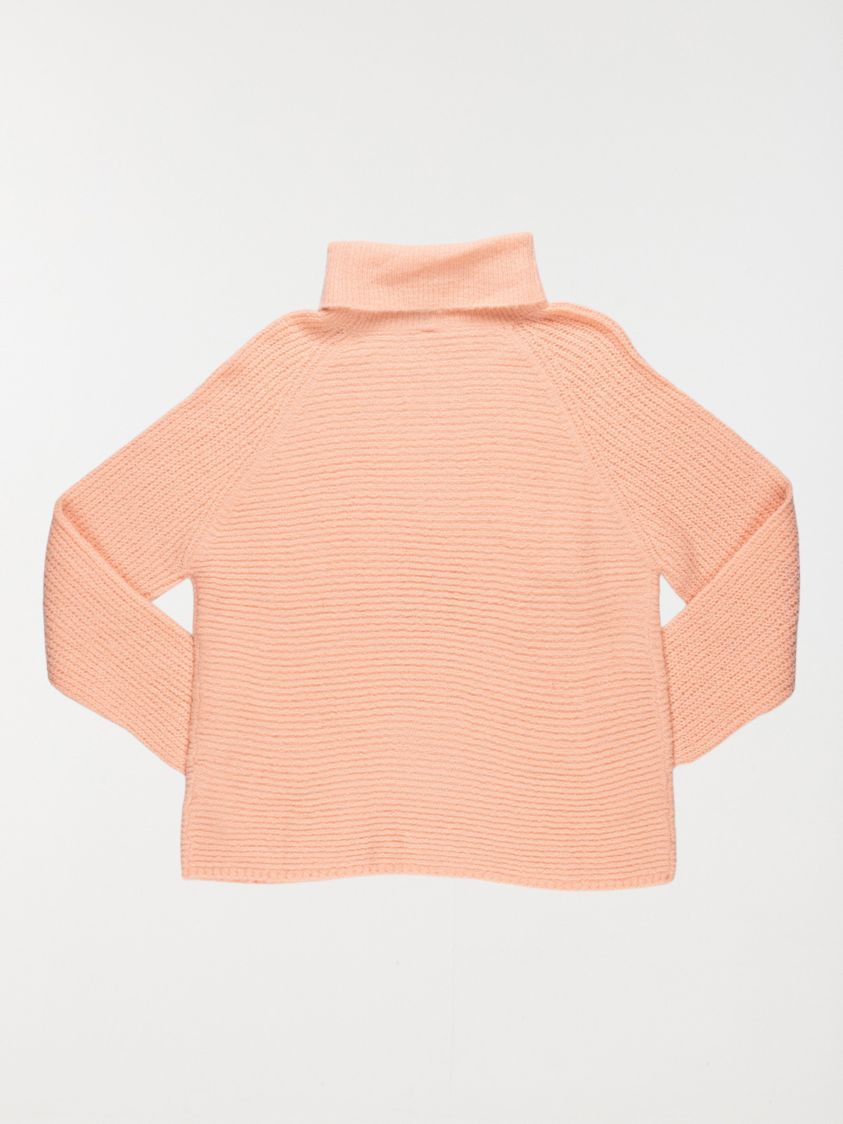 Pull col haut rose fille (10-16A) Pull col haut rose fille (10-16A)