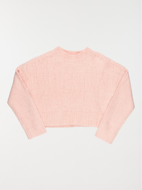 Pull fille coloris chamallow (10-16A)